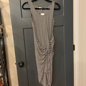 Striped Midi Dress